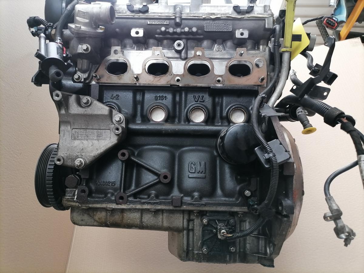 Opel Meriva A original Motor Z16XE 1.6 16V 74kw funktionsgepr&uuml;ft Bj.2005